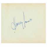 Harry James Signed Photo