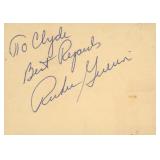 Richie Guerin original signature