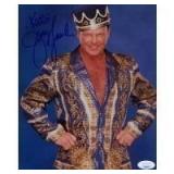 Jerry The King Lawler Signed Photo