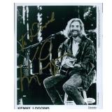 Singer Kenny Loggins Signed Photo JSA
