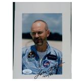 NASA Astronaut Loren Acton Signed Photo