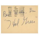 Hal Greer original signature