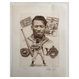 Josh Gibson Artwork. Individually  Numbered...