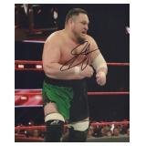 WWF Samoa Joe Signed Photo