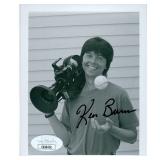 Ken Burns Signed Photo JSA