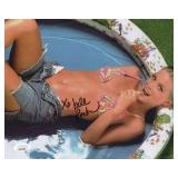 Swimsuit Model Kelly Packard Signed Photo