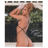 Lingerie Model Jillisa Lynn Signed Photo