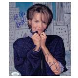 Back to the Future Lea Thompson Signed Photo JSA