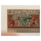 Topps Wilmer Mizell baseball card unsigned