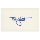 Ed Yost original signature