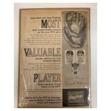 Rawlings Baseball Glove Newspaper Advertisement