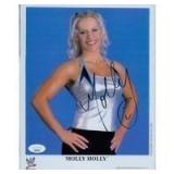 WWE WWF Diva Molly Holly Signed Photo