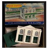 Plasticville U.S.A. Union Station model kit...