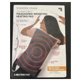 Sharper Image massaging weighted heating pad