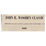 John Wooden Classic Press Assignment Card