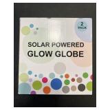 Solar Powered Glow Globe (2-Pack)