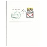 V-J Day 50th Anniversary - First Day Cover -...
