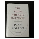 The Room Where It Happened John Bolton White...