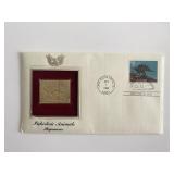 Prehistoric Animals: Stegosaurus Gold Stamp...