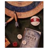 Darts Billiards Game Room Art Print