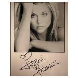 Tiffani Thiessen facsimile signed photo. 5x7...
