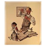 Norman Rockwell The Pharmacist Art Print