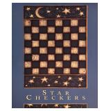 Vintage Country Star Checkers Art Print