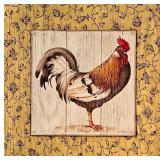 French Country Farmhouse Rooster Art Print