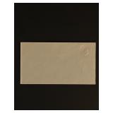 Vintage 2 Cent Embossed Stamped Envelope