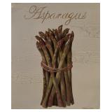 Vintage Asparagus Garden Art Print