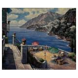 John Zaccheo Italian Seaside Art Print