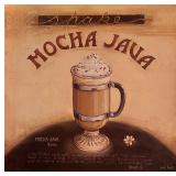 Mocha Java Cafe Art Print