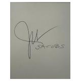 JM Jacobs original signature