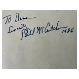 Bill McCutcheon autograph