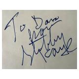 Guys and Dolls Stubby Kaye autograph