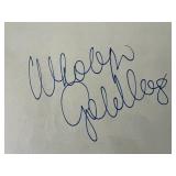Comedian Whoopi Goldberg Autograph (4x6 Inches)