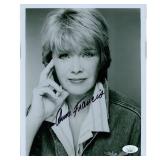 Forbidden Planet Anne Francis signed photo. JSA...