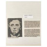 Songwriter Charles Aznavour newspaper cut