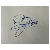 Alabamas Jeff Cook autograph