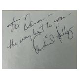 Falcon Crest David Selby autograph