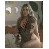 Model Aliciya Flores Signed Photo