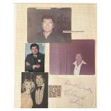 Actor Claude Akins original signature and photos