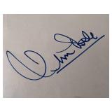 Actor Jim Dale autograph