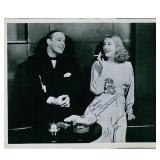 The Lunts signed photo. JSA Authenticated