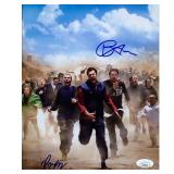 Jackass Bam Margera And Preston Lacy Signed Photo