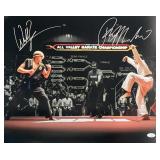 The Karate Kid Ralph Macchio and William Zabka...
