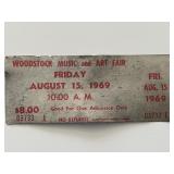 1969 Woodstock ticket