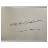 Whitney Lockman original signature cut