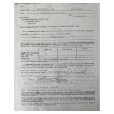 Allen Touissant signed contract