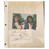Little Richard photo album page with original...